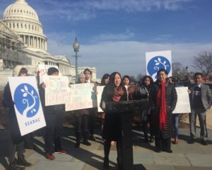 Members of the Congressional Asian Pacific American Caucus, AAPI organizations denounce increased detention and deportations of Southeast Asian Americans